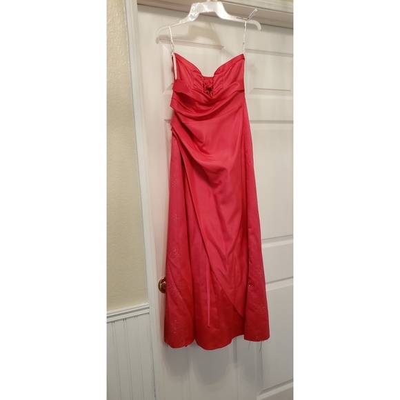 Prom dress altered for a 5 foot tall girl - Picture 2 of 3